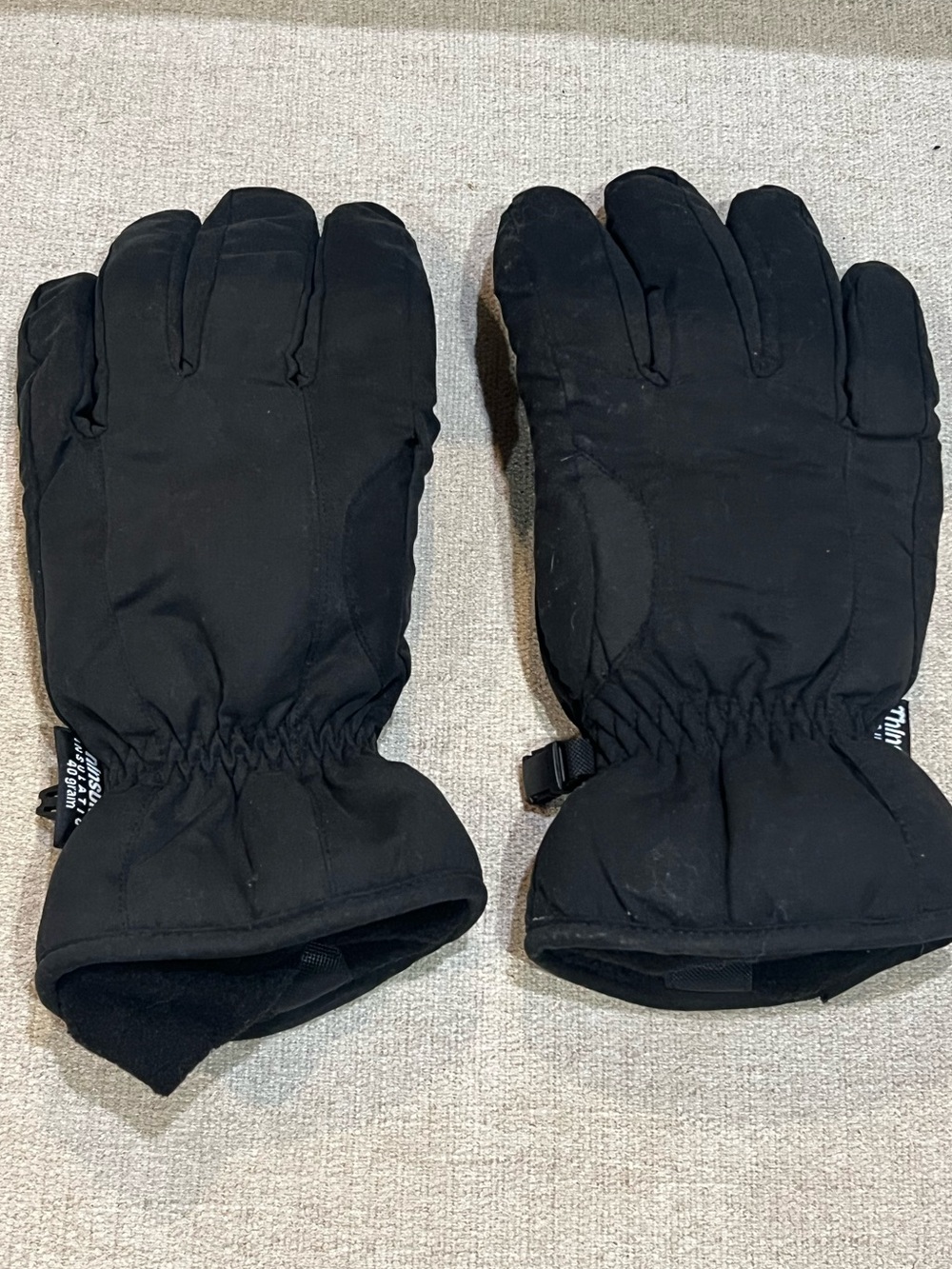 Thinsulate 40 grams insulation Ski Gloves